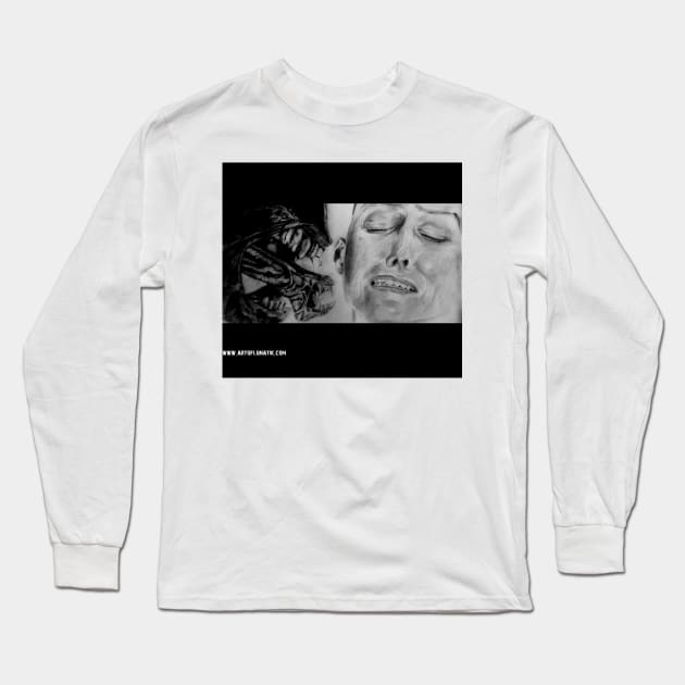 alien 3 Long Sleeve T-Shirt by Art Of Lunatik